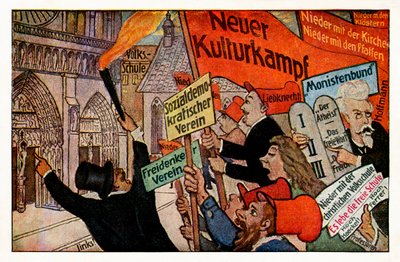 Demonstration der Sozialdemokraten, Köln von Unbekannter Künstler