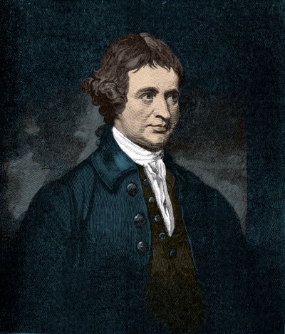 Edmund Burke - Porträt von Unbekannter Künstler