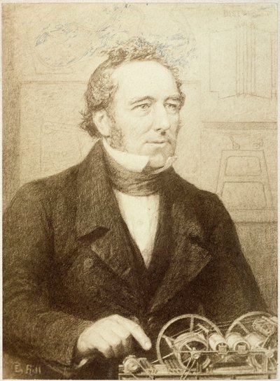 Edward Cowper, britischer Erfinder, ca. 1830 von Unbekannt