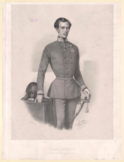Kaiser von Österreich Franz Joseph I. von Unbekannter Künstler