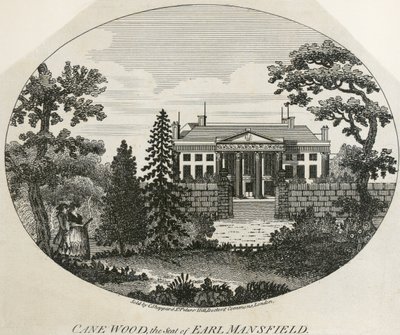Gravur von Kenwood House von Unbekannter Künstler