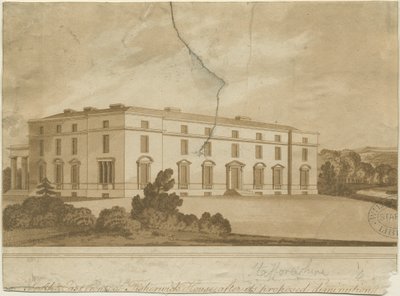 Fisherwick Hall von Unbekannt