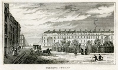 Fitzroy Square von Unbekannt