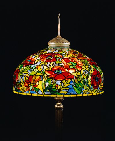 Stehlampe, Tiffany Studios von Unbekannt