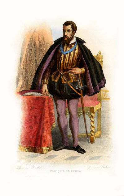 François de Guise von Unbekannter Künstler