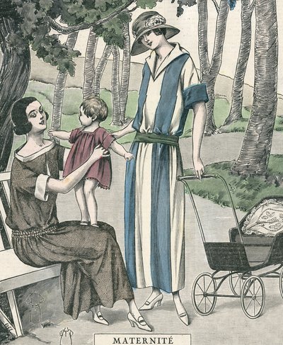 Französische Mode von Unbekannter Künstler