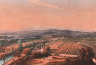 Gesamtansicht des Schlachtfeldes von Magenta, Lombardei von William M. Timlin