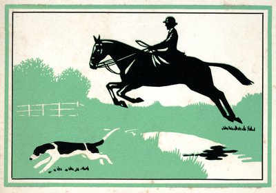 Reiten von Unbekannter Künstler