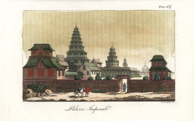 Kaiserpalast, Tokio, Japan von Unbekannter Künstler