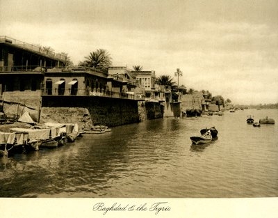 Irak - Bagdad und der Tigris von Unbekannter Künstler