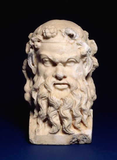 Janiformer Herm von Dionysos, römisch von Unbekannt