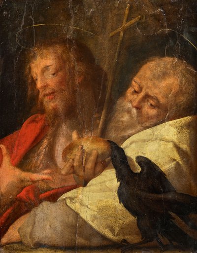 Johannes Baptist und Johannes Evangelist von Unbekannter Künstler