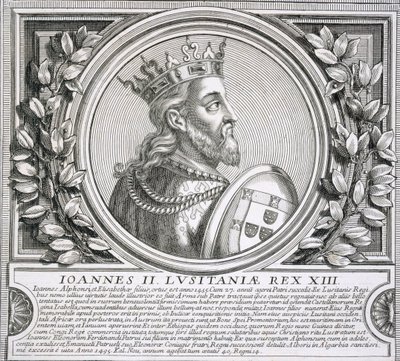 Johann II. von Portugal (Lithografie) von Unbekannt