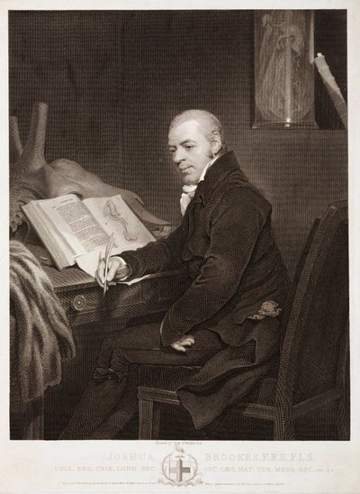 Joshua Brookes, britischer Anatom von Unbekannt