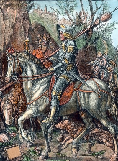 Ritter, Tod und Teufel von Unbekannter Künstler