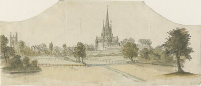 Lichfield Kathedrale - Ostansicht von Unbekannt