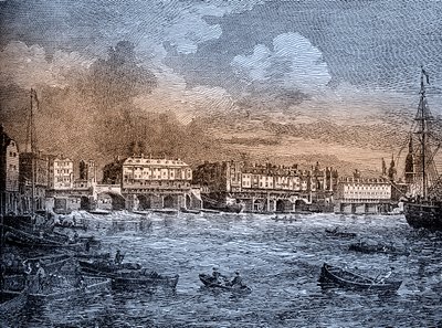 London Bridge, London von Unbekannter Künstler