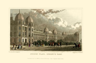 London Ansichten: Sussex Place, Regent