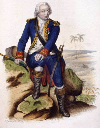 Louis-Antoine de Bougainville von Unbekannter Künstler