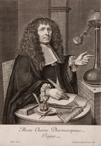 Moyse Charas, französischer Chemiker von Unbekannt