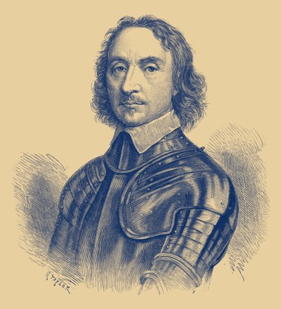 Oliver Cromwell von Unbekannter Künstler