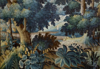 Pfarrkirche (Parochiekerk Sint-Walburga). Wandteppich. von Alec Hunter