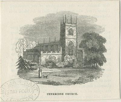 Penkridge Kirche von Unbekannt