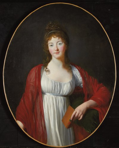 Porträt von Diane de Simiane von Unbekannt