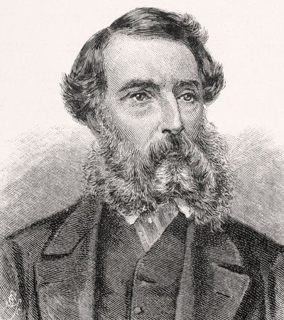 Porträt von Edward John Eyre von Unbekannt
