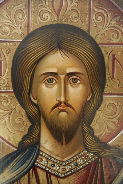 Porträt von Jesus, Jerusalem, Israel von Unbekannt