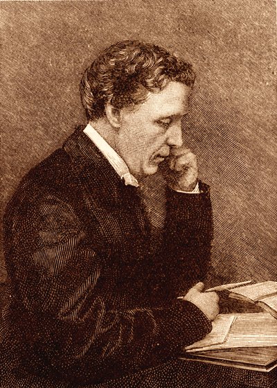 Porträt von Lewis Carroll von Unbekannter Künstler
