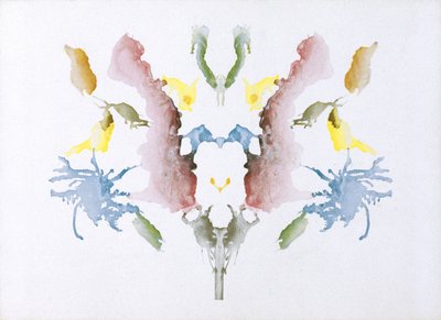 Psychologische Tests Rorschach-Tintenklecks-Test von Unbekannt