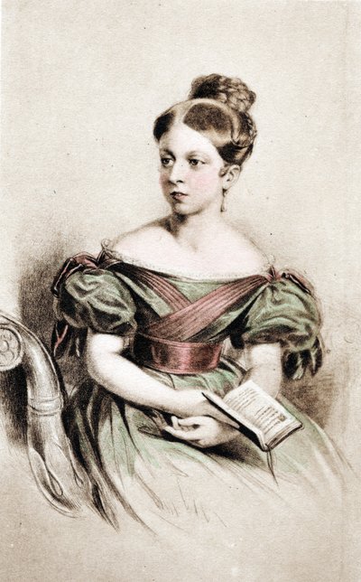 Königin Victoria von England von Unbekannter Künstler