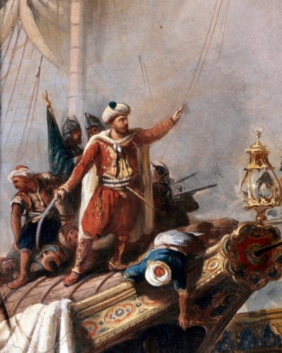 Darstellung von Hayreddin Barbarossa (Detail) von Unbekannter Künstler