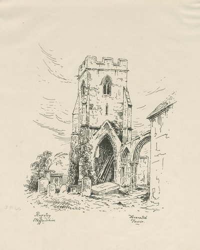 Rugeley Kirche von Unbekannt