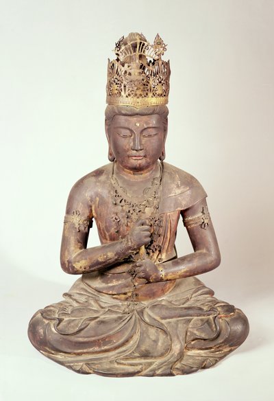 Sitzende Figur von Dainichi Nyorai von Unbekannt