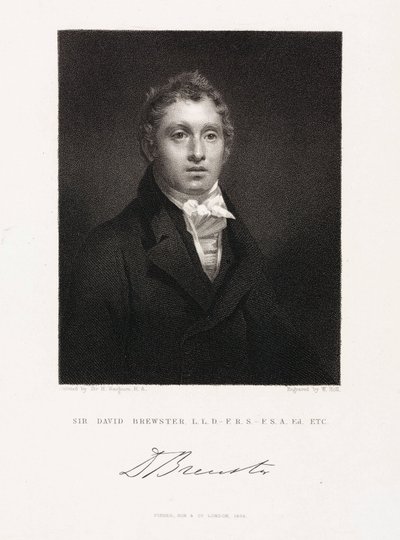 Sir David Brewster, schottischer Physiker von Unbekannt