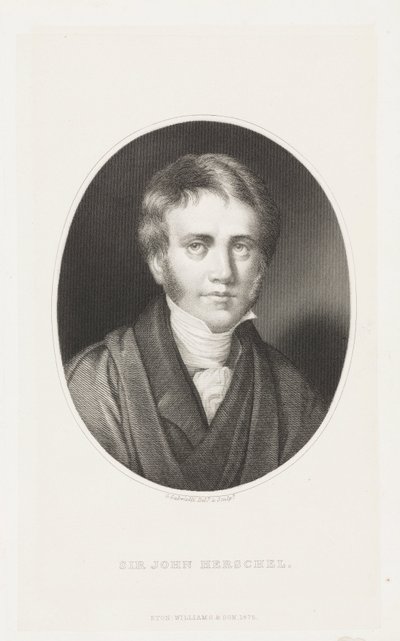 Sir John Herschel, englischer Astronom und Wissenschaftler von Unbekannt