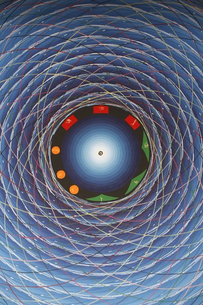 Tantrisches kosmisches Auge, Kathmandu, Nepal von Unbekannt
