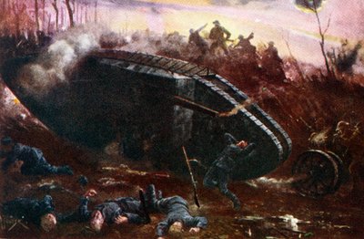 Die Schlacht an der Somme von Unbekannter Künstler