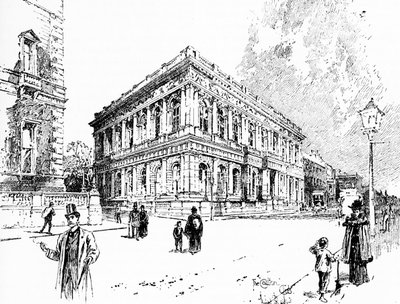 Der Carlton Club, Pall Mall, London von Unbekannter Künstler