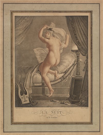 Die Nacht, Paris von Unbekannter Künstler