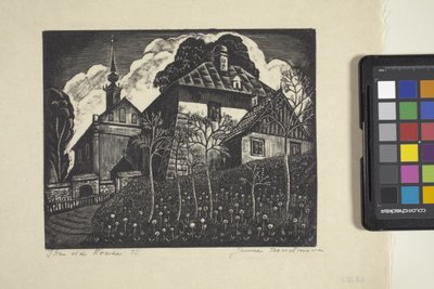 Das alte Haus von Unbekannter Künstler