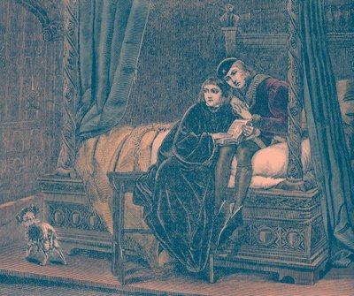 Die Prinzen im Turm (Gravur) von Unbekannter Künstler