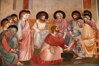 Die Scrovegni-Kapelle. Fresko von Giotto von Unbekannt