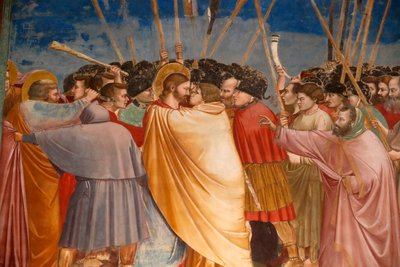 Die Scrovegni-Kapelle. Fresko von Giotto von Unbekannter Künstler