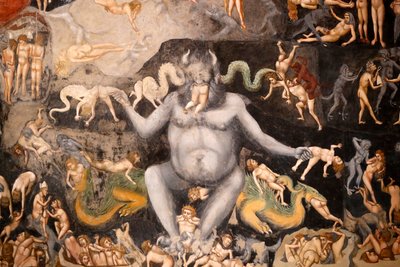 Die Scrovegni-Kapelle. Fresko von Giotto von Unbekannter Künstler