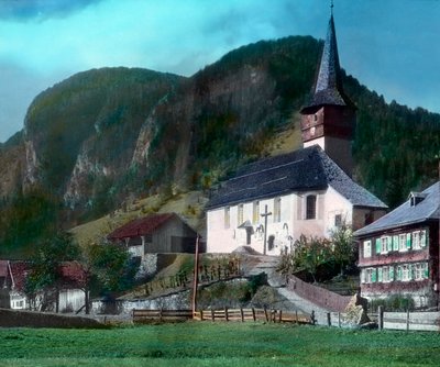 Die Stadt Reuthe bei Bregenz von Unbekannter Künstler