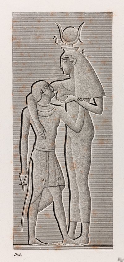 Theben, Karnak (Nahaufnahme) von Unbekannt