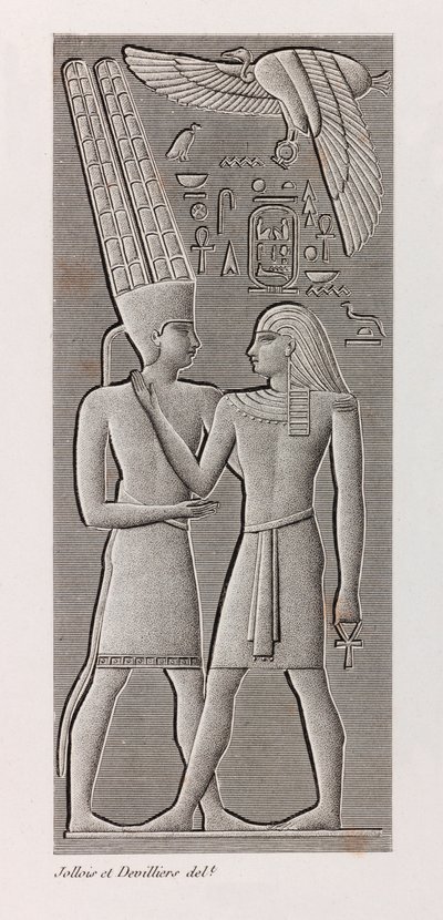 Theben, Karnak (Nahaufnahme) von Unbekannt
